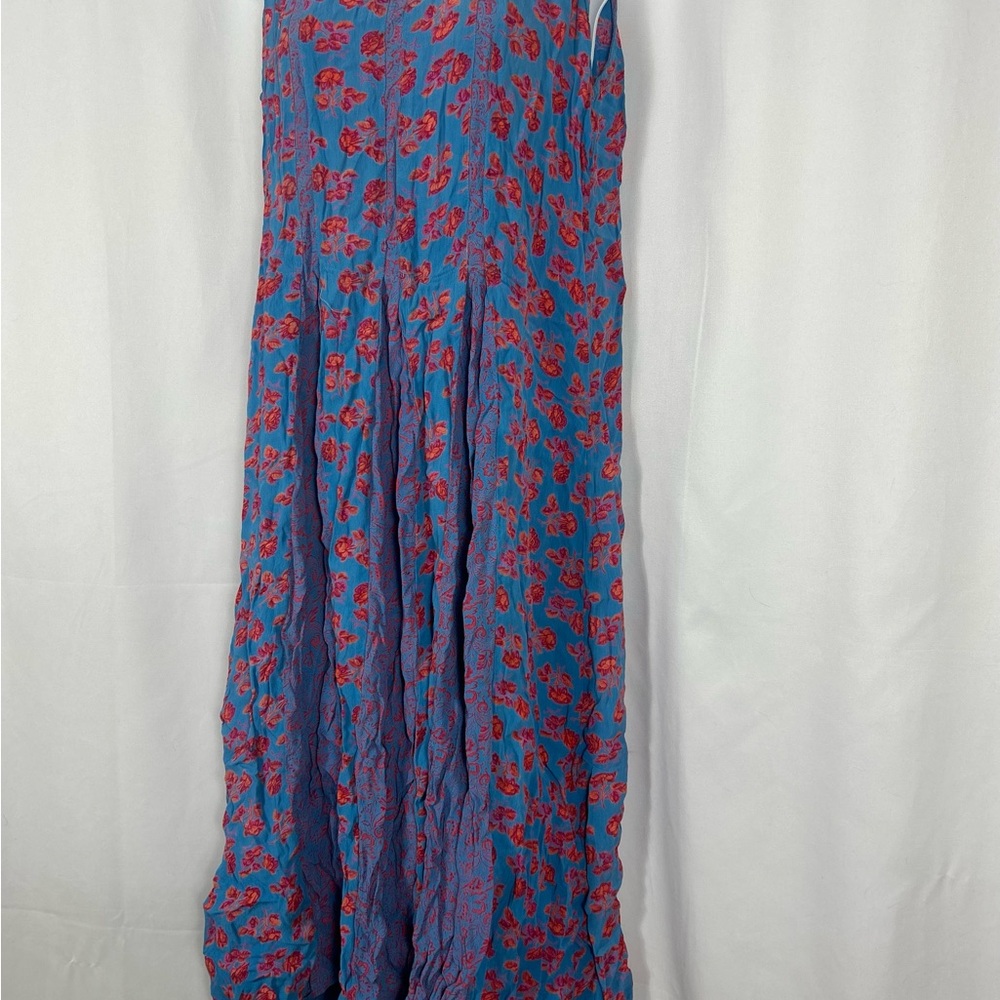 April Cornell Vintage sleeveless gored skirt maxidress M - Picture 7 of 11